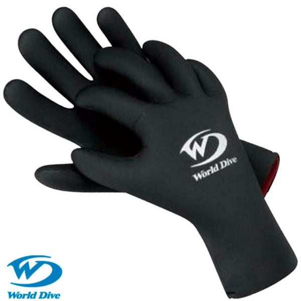 WORLD DIVE/ワールドダイブメッシュグローブ 3mm WMSG ダイビング 保温性 ダイビン...