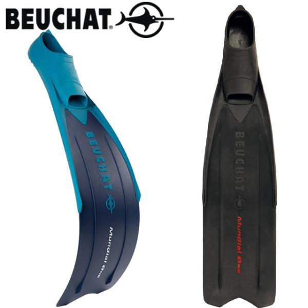 BEUCHAT MUNDIAL ONE 15472 15474 ダイビング フィン フルフット ロン...