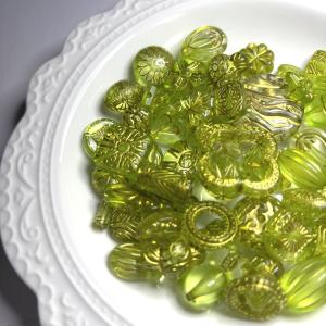 アンティーク調ゴールドラインバロックビーズMI...の詳細画像2