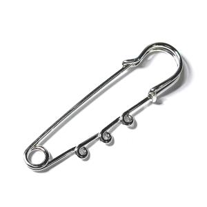 3連コネクター ブローチピン 量り売り5個 3...の詳細画像1
