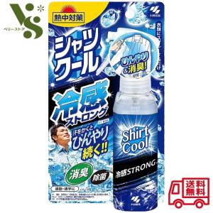 熱中対策 シャツクール 冷感ストロング 100ml 衣類にスプレーするだけ 冷却スプレー 冷感スプレー 熱中症 小林製薬