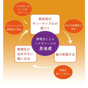 ヘアブラシ ブローブラシ ブラッシング 静電気...の詳細画像4