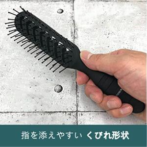 ヘアブラシ ブローブラシ スケルトンブラシ 頭...の詳細画像5