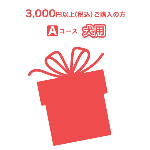 選べるおまけプレゼント【Aコース】【犬用】コース（3,000円以上ご購入の方）購入商品と同じ買い物か...