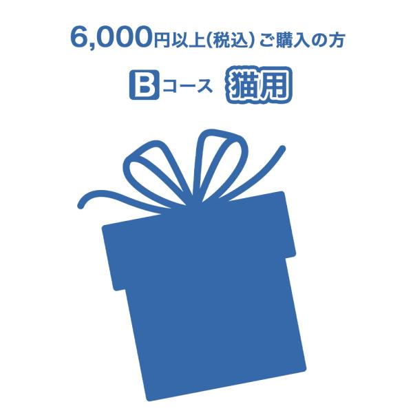 選べるおまけプレゼント【Bコース】【猫用】コース（6,000円以上ご購入の方）購入商品と同じ買い物か...