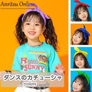 7色 ヘアバンド ヘアターバン バンダナ風 ターバン カチューシャ 髪飾り ダンス衣装 小物 女の子 ガールズダンス キッズ エクステ ダンス｜vfeshop