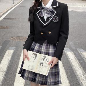 スクールブレザー 学生 制服 ジャケット 女子高生 女の子 レディース 中学生 高校生 学生服 無地 春 秋 冬 入学 制服ジャケット｜vfeshop