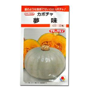 野菜の種/種子 夢味・カボチャ かぼちゃ 南瓜 9粒（）タキイ種苗