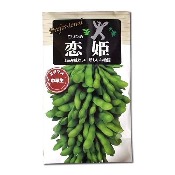 野菜の種/種子　恋姫・えだまめ　70ml　（メール便発送）