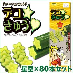 デコきゅう（家庭菜園用キュウリの型）ハート型と星型の2本組×5セット