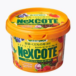 ハイポネックス NeXCOTE（ネクスコート）野菜・くだもの用 500g 園芸用品・肥料｜vg-harada