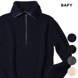 BAFY（バフィー） バフィ ハーフジップニット 大きいサイズあり メンズ