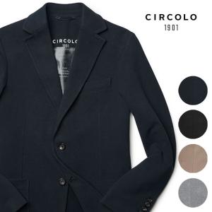 CIRCOLO1901 チルコロ1901 26SS 6104-517602 ネイビー コットン