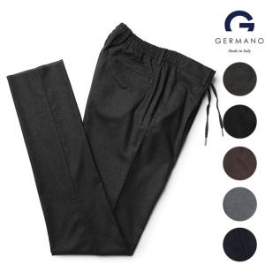 GERMANO ジェルマーノ パンツ フランネル ワンプリーツ スリム GERMANO ジェルマーノ パンツ フランネル ワンプリーツ スリム