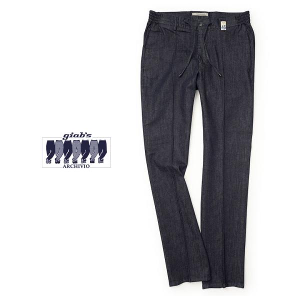 ジャブスアルキヴィオ マサッチョ パンツ デニム ジーンズ ドローコード giab's ARCHIV...