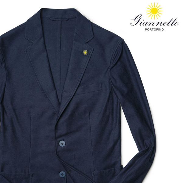 ジャンネット ジャケット セットアップ対応 コットン スラブ シャツ ジャージー Giannetto...