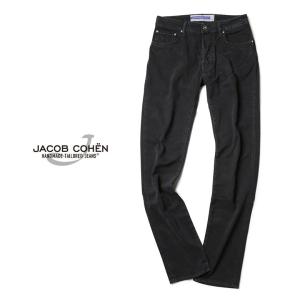 【30%OFF】ヤコブコーエン ブラックデニム コットンツイル ガーメントダイ スリムフィット BARD バード JACOB COHEN レビュー【返品不可】｜viajero-chocolat