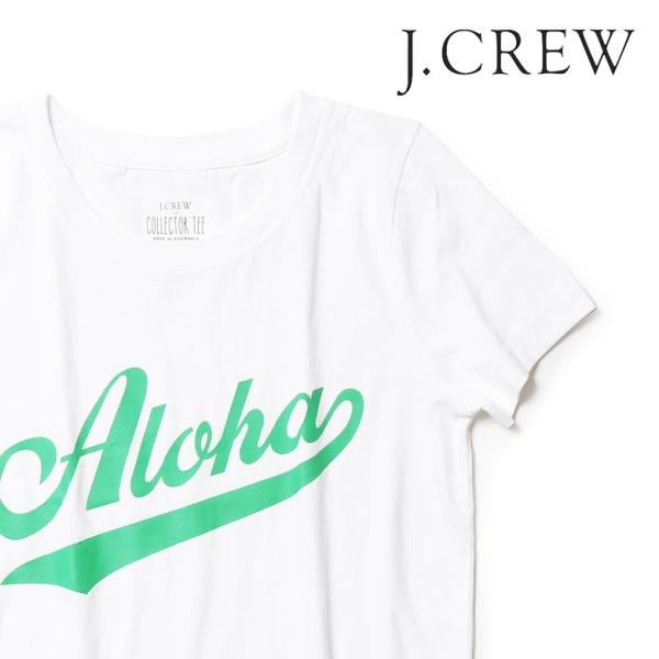 【4340円→2170円】ジェイクルー / Tシャツ / クルーネック / 半袖 / Aloha /...