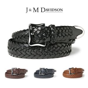 J&M Davidson DAVIDSON ベルト 細め 25mm メンズ メッシュ J&M Davidson DAVIDSON ベルト 細め 25mm メンズ メッシュ