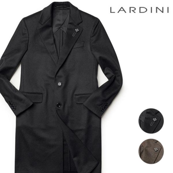 ラルディーニ コート チェスターコート カシミヤ シングル LARDINI メンズ