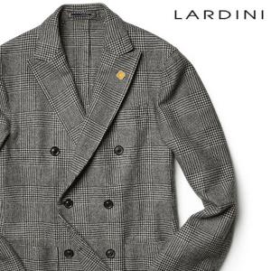 ラルディーニ ダブルブレスト ジャケット グレンチェック メンズ LARDINI レビュー｜viajero-chocolat