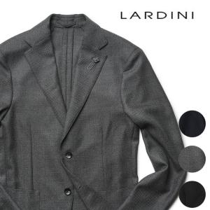 ラルディーニ アンコンジャケット ウール ホップサック  LARDINI / メンズ レビュー｜viajero-chocolat