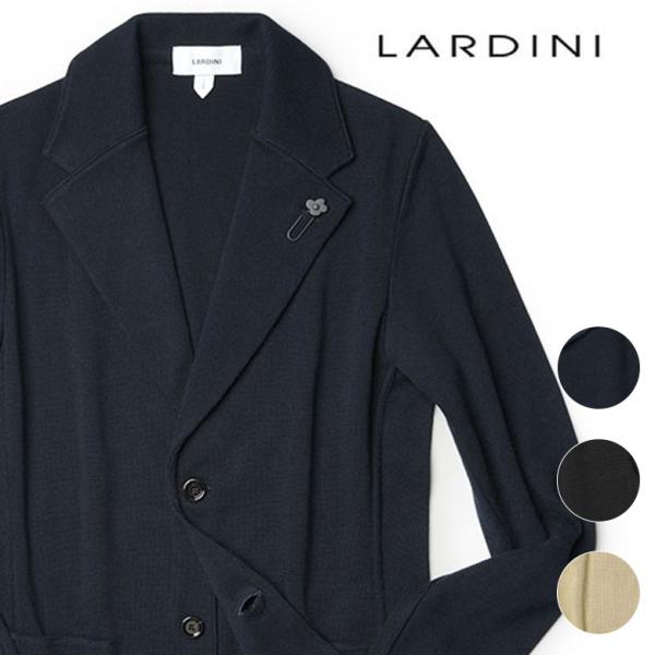 ラルディーニ ニットジャケット シングル ドライコットン サマーニット カーディガン LARDINI...