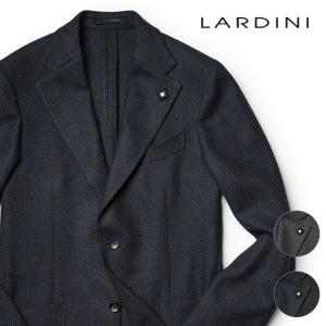 LARDINI（ラルディーニ） ウール カシミヤ グレンプレイド シングル