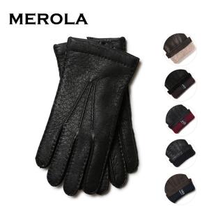 メローラ / 手袋 / ペッカリー / メンズ / カシミア / グローブ / MEROLA｜viajero-chocolat