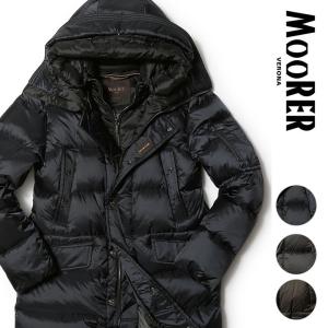 ★MOORER★ムーレー★スプリング コート★ロング★ITALY製★58★3XL MOORER ムーレー ブラウン PREZ-STP フーデッドシングルトレンチコート