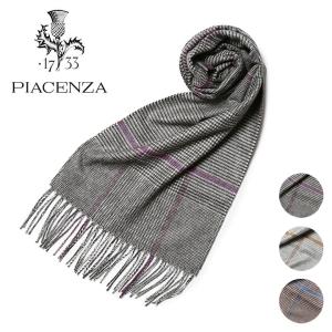PIACENZA シルクカシミヤマフラー　30×170 PIACENZA（ピアチェンツァ） マフラー PIACENZA(ピアツェンツァ