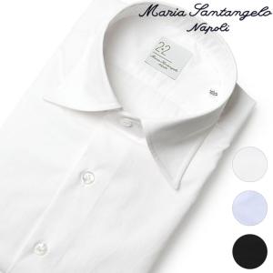 マリアサンタンジェロ シャツ ブロード ポプリン ドレスシャツ ソリッド 無地 国内正規品 Maria Santangelo FRANCO 【返品不可】｜VIAJERO