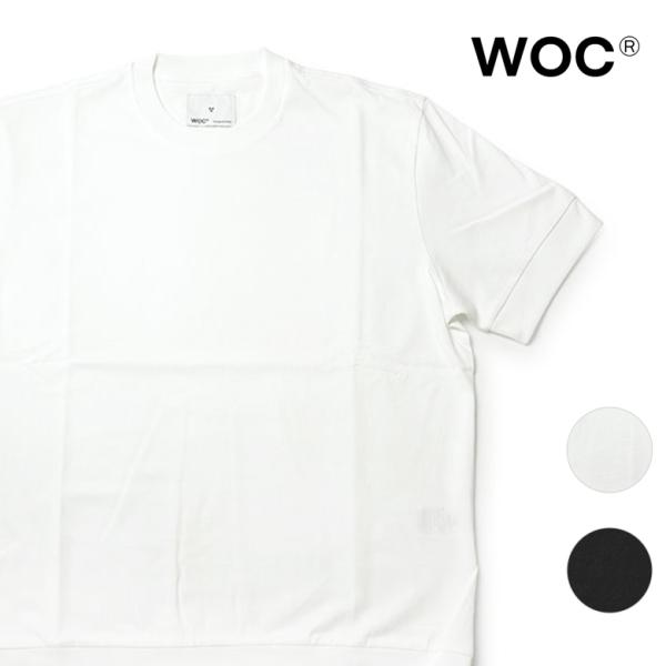 WOC クルーネック半袖Tシャツ 2026SS ATENE T-SHIRT 026TS049JE メ...