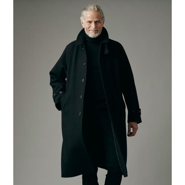 【junhashimoto|ジュンハシモト】MELTON BAL COLLAR COAT　コート　ア...