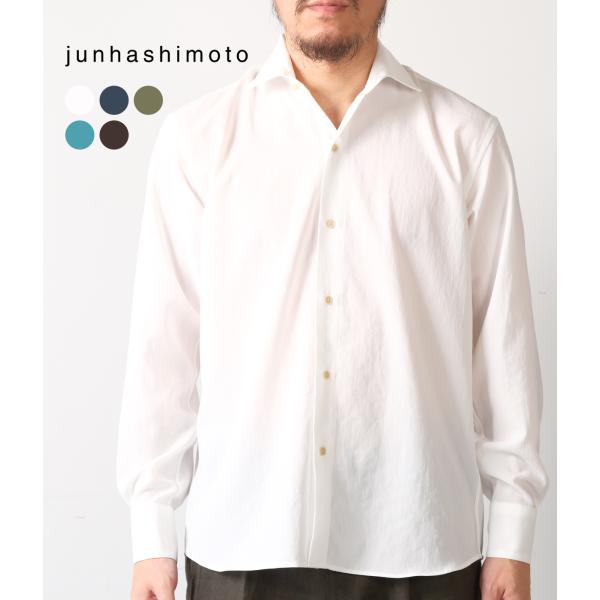 【junhashimoto｜ジュンハシモト】ホリゾンタルカラーシャツ HORIZONTAL COLL...