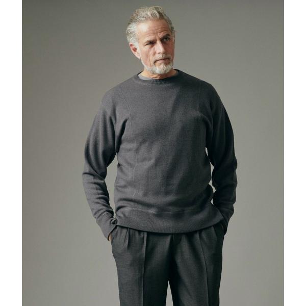 【junhashimoto｜ジュンハシモト】W ZIP CREW NECK KNIT　クルーネックニ...