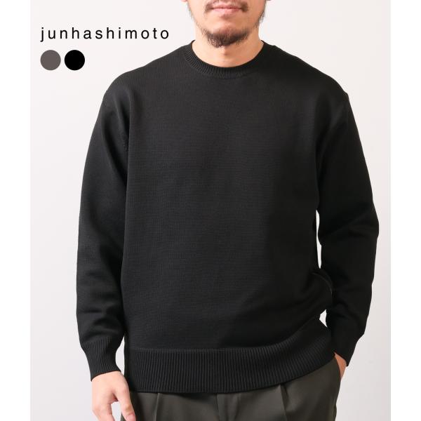 【junhashimoto|ジュンハシモト】ZIP SLIT KNIT L/S　ジップスリットニット...