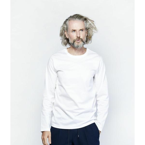 【junhashimoto|ジュンハシモト】101SERIBU C L/S　トップス　ホワイト　ブラ...