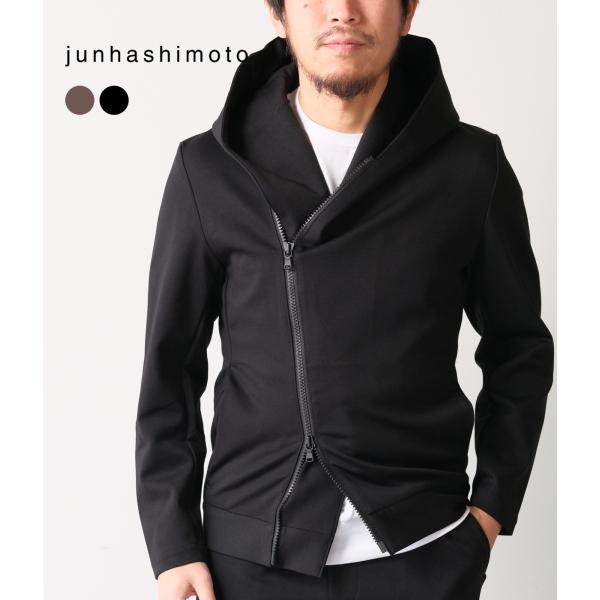 【junhashimoto｜ジュンハシモト】ラップフーディッドライダース WRAP HOODED R...