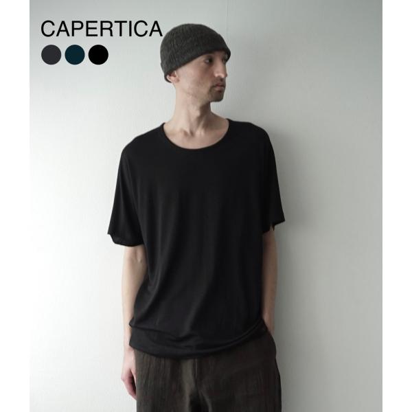 【取り寄せ】【CAPERTICA｜カペルチカ】スーパー120sウォッシャブルウールジャージーディーエ...