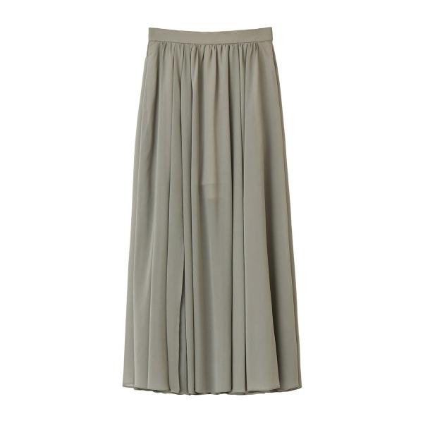 【期間限定セール｜50%OFF】【CLANE｜クラネ】SHEER SLIT SKIRT　スカート　モ...
