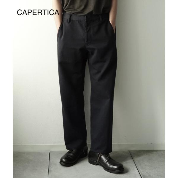 【取り寄せ】【CAPERTICA｜カペルチカ】オーガニックコットンサイドタックパンツ Organic...