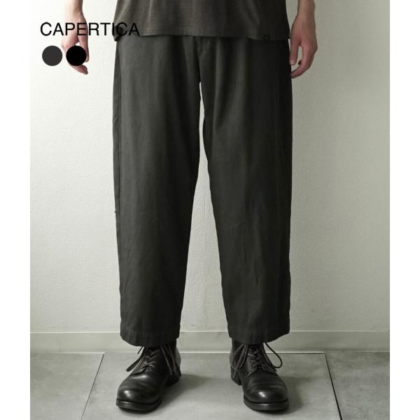 【取り寄せ】【CAPERTICA｜カペルチカ】オーガニックコットンカルゼ / ゼロタックパンツ Or...