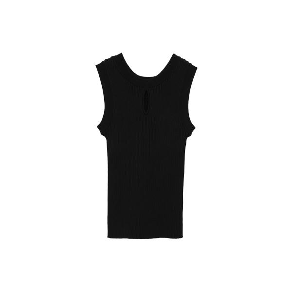 【期間限定セール｜50%OFF】【CLANE｜クラネ】W FACE HALL KNIT TOPS　ダ...