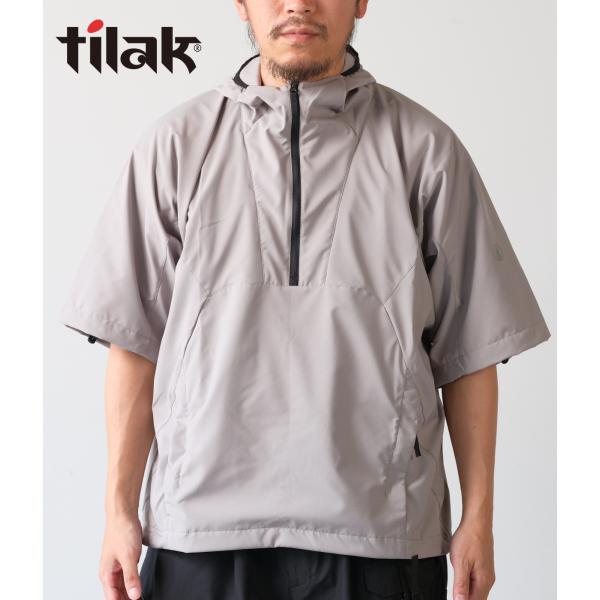 【tilak｜ティラック】サンシールドアノラック Sun Shield Anorak ブラッシュドニ...