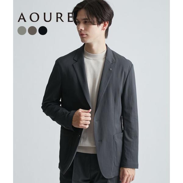 【取り寄せ】【AOURE｜アウール】ヴィンテージナイロンセットアップジャケット VINTAGE NY...