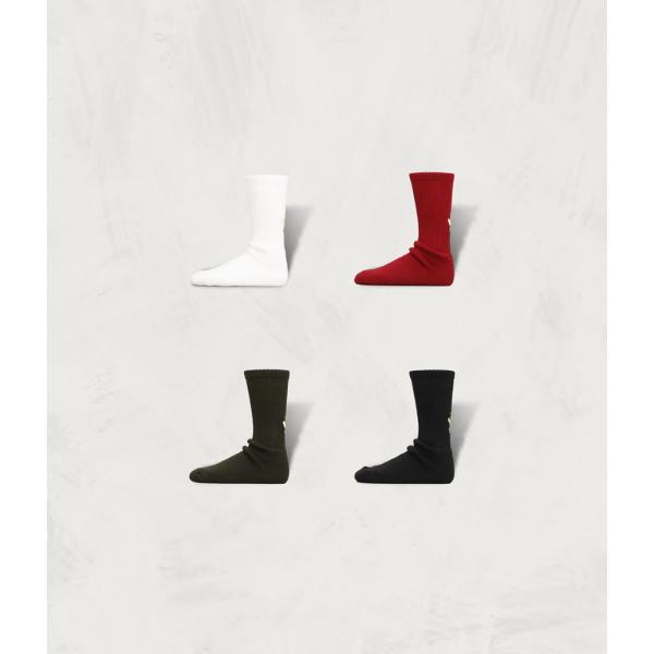 【decka quality socks｜デカ クオリティソックス】Pile Socks - Emb...