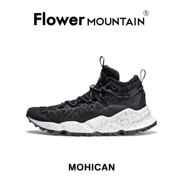 【Flower MOUNTAIN｜フラワーマウンテン】モヒカン MOHICAN 黒 牛革 ピッグスエ...