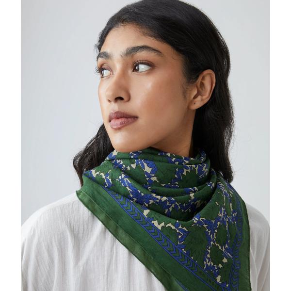 【MOISMONT｜モワモン】AMBER N°680　アンバー　スカーフ　パープル　紫系　ギフト　プ...