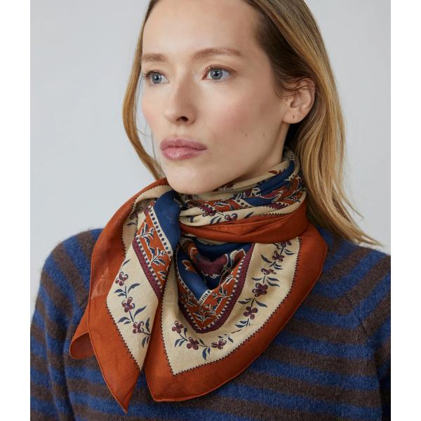 【MOISMONT｜モワモン】ROSERAIE N°796　スカーフ　フランス　ギフト　贈り物　プレ...